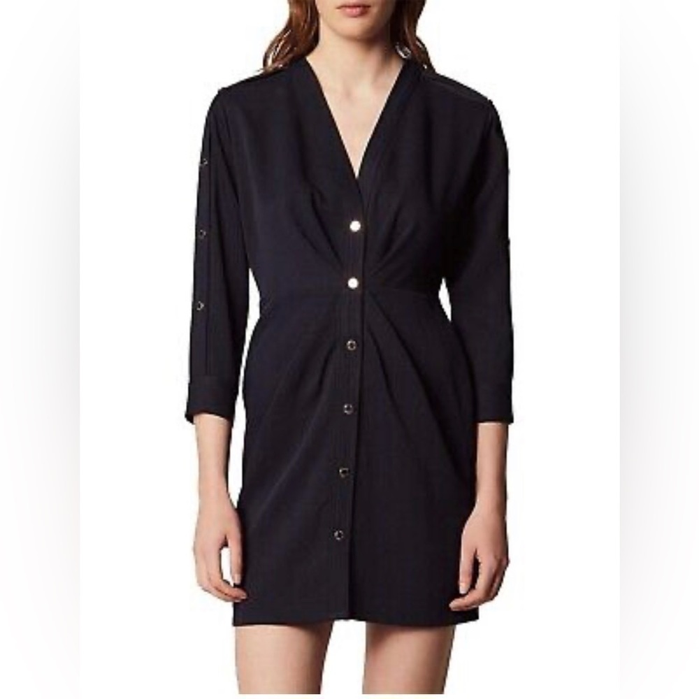 SANDRO Paris Karmelia Dress size 34 - Picture 2 of 13